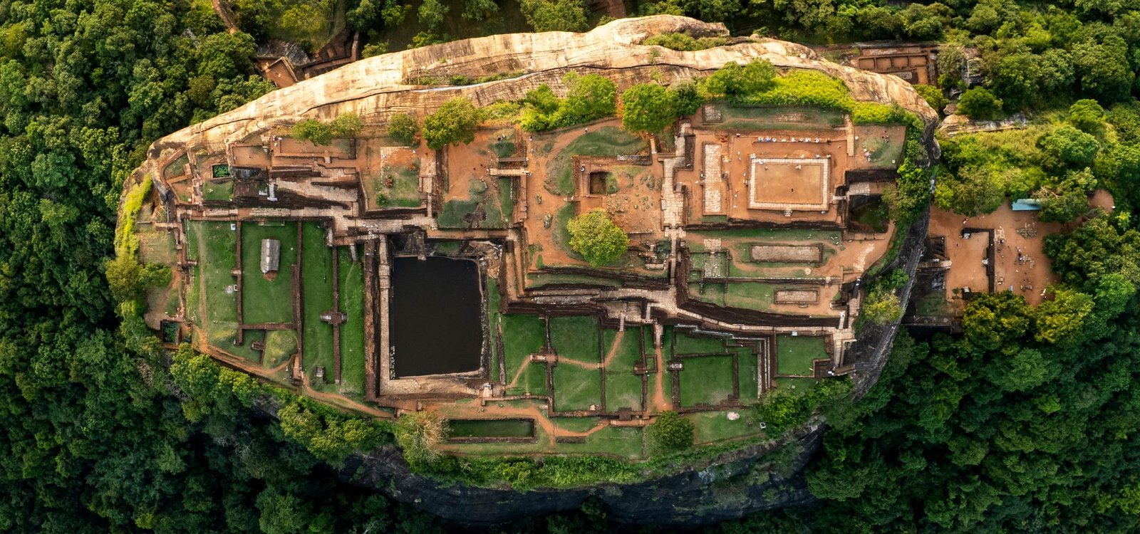 Beautiful landscape from above, Lion’s Rock Sigiriya Sri Lanka Beautiful landscape from above, Lion's Rock Sigiriya Sri Lanka