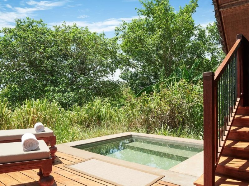 Marsh Dwelling with Pool